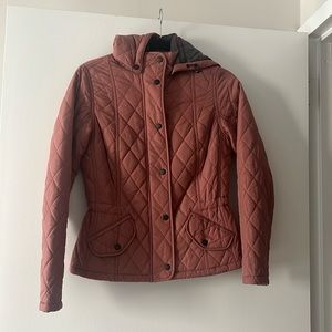 Barbour Pink Quilted Jacket